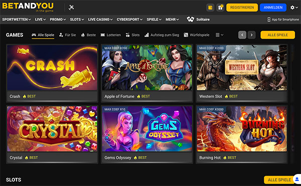 Betandyou Casino Deutschland