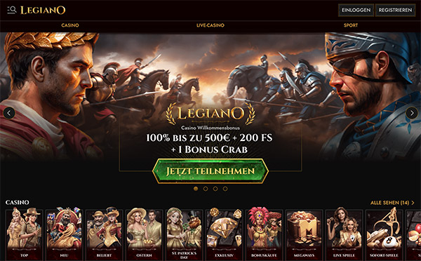 Legiano Casino Deutschland