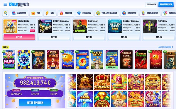 OnlySpins Casino Deutschland