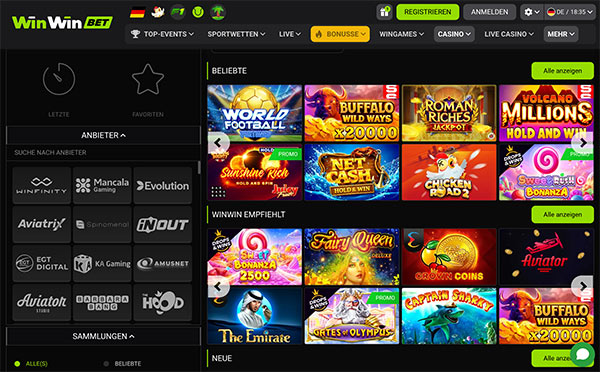Winwin Casino Deutschland