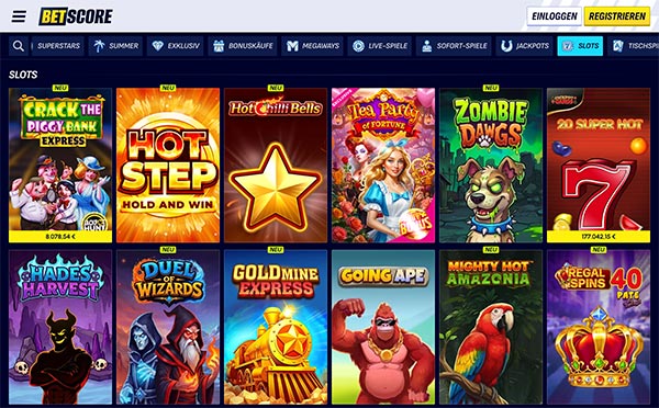 BetScore Casino Deutschland